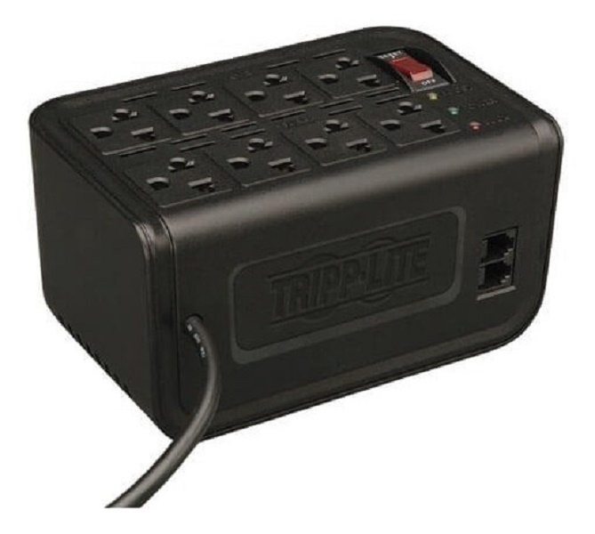 Regulador De Voltaje Tripplite VR1208R 1200VA 500W