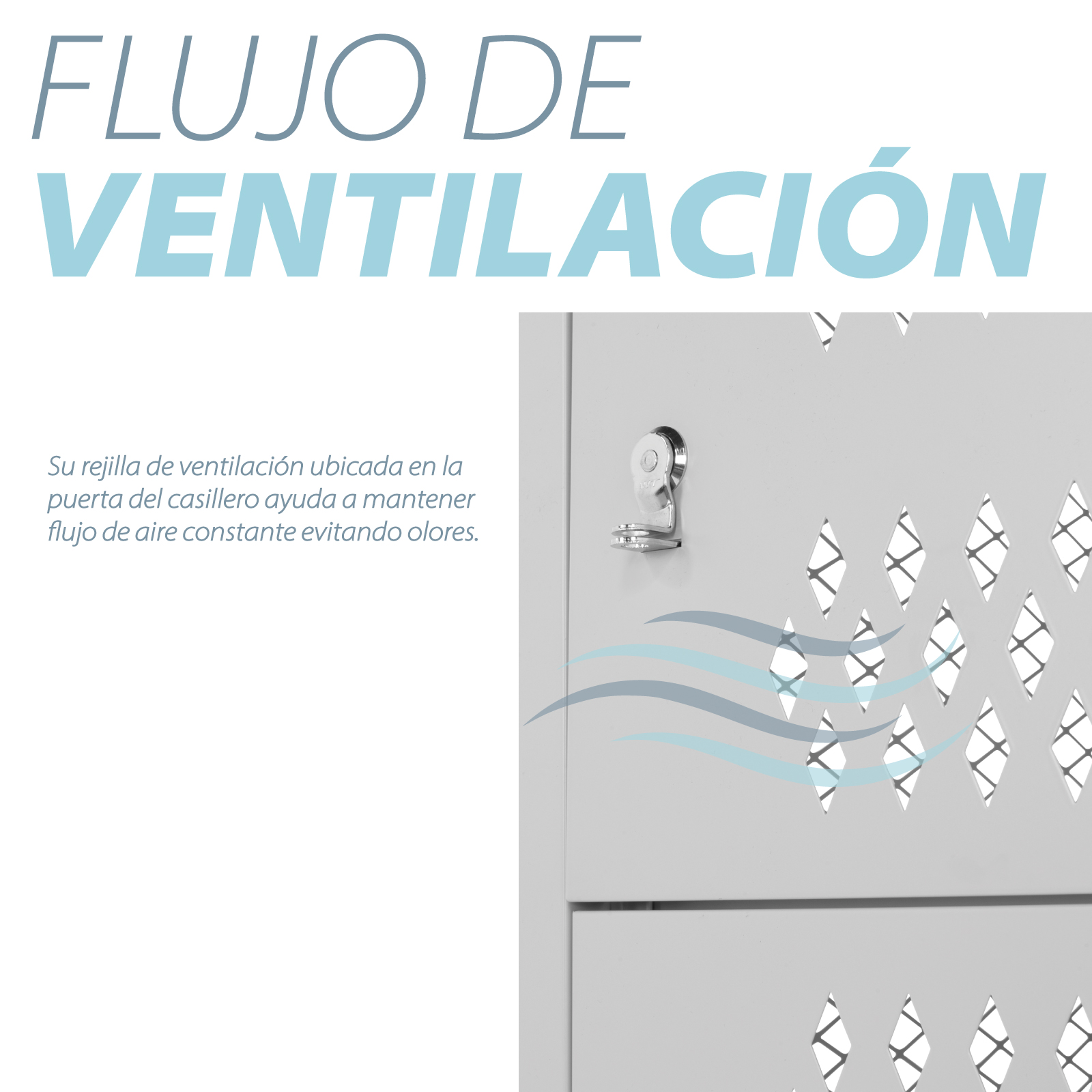 Guardex Monaco Locker de Seis Niveles | Varias Puertas Casilleros Trabajo Oficina Gris Claro