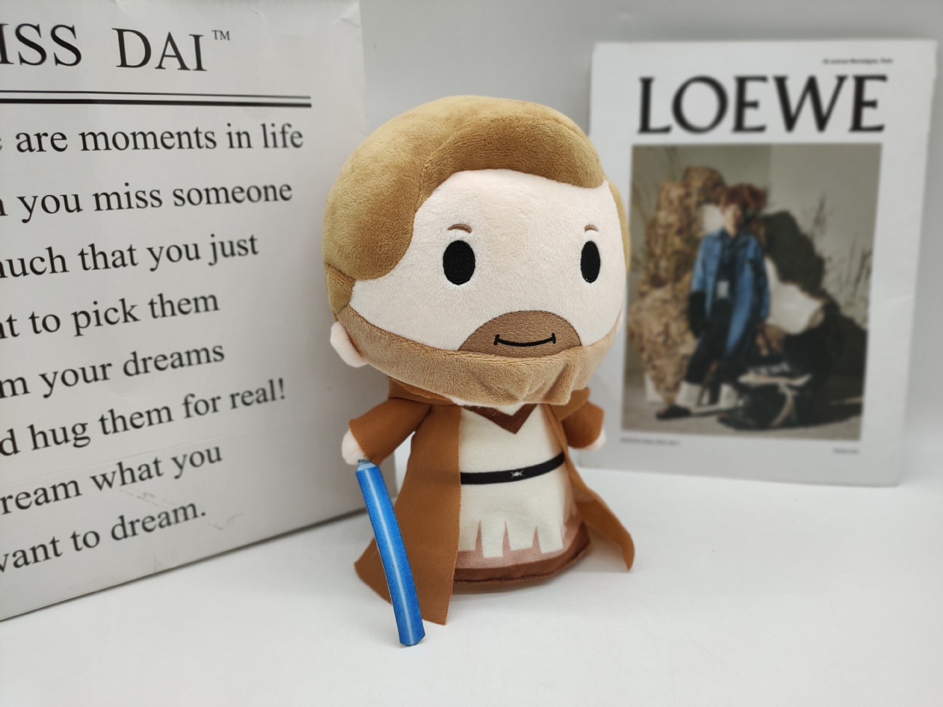 Peluche Obi-wan Kenobi Star Wars Guerra De Las Galaxias 25cm