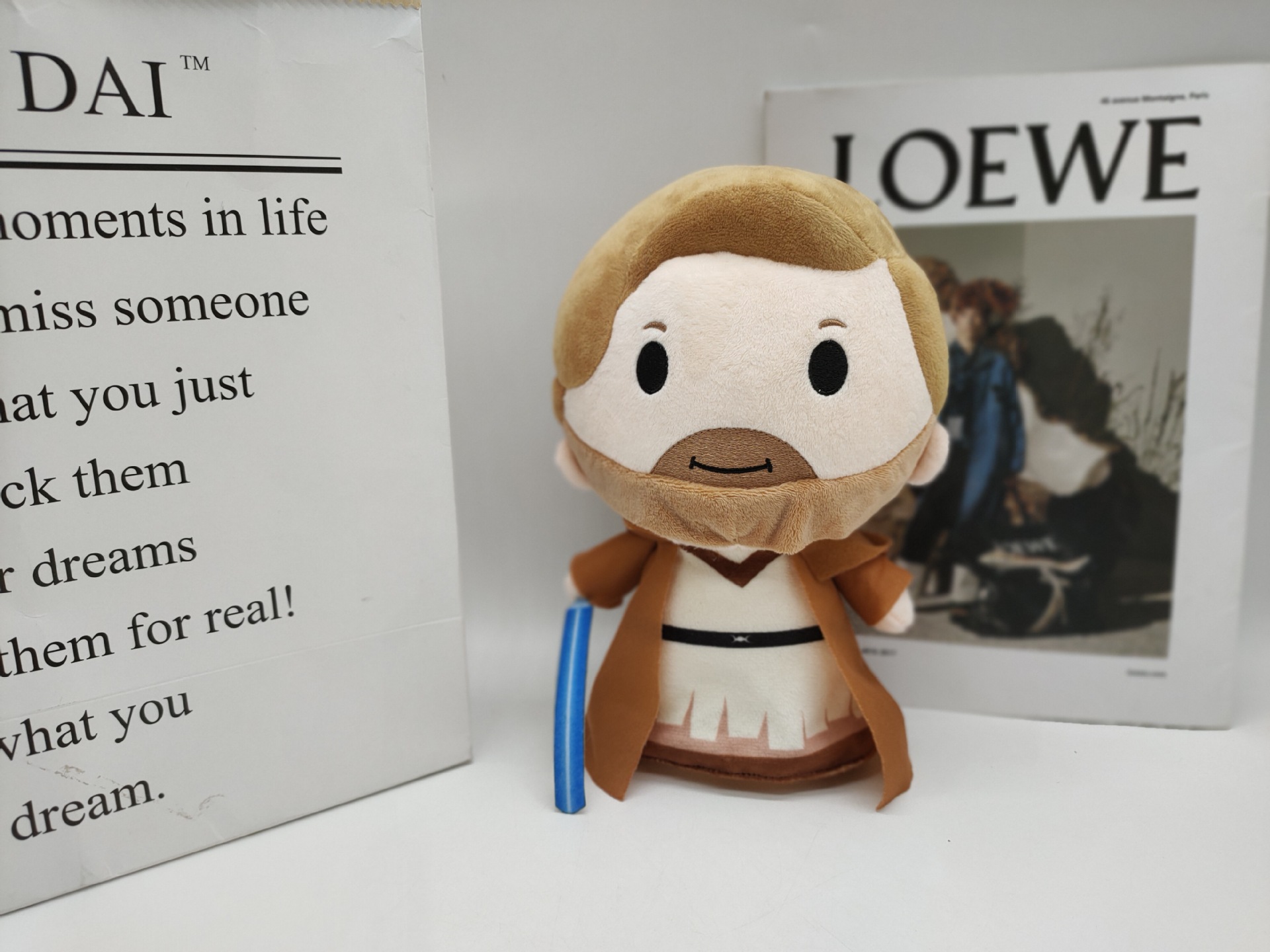 Peluche Obi-wan Kenobi Star Wars Guerra De Las Galaxias 25cm