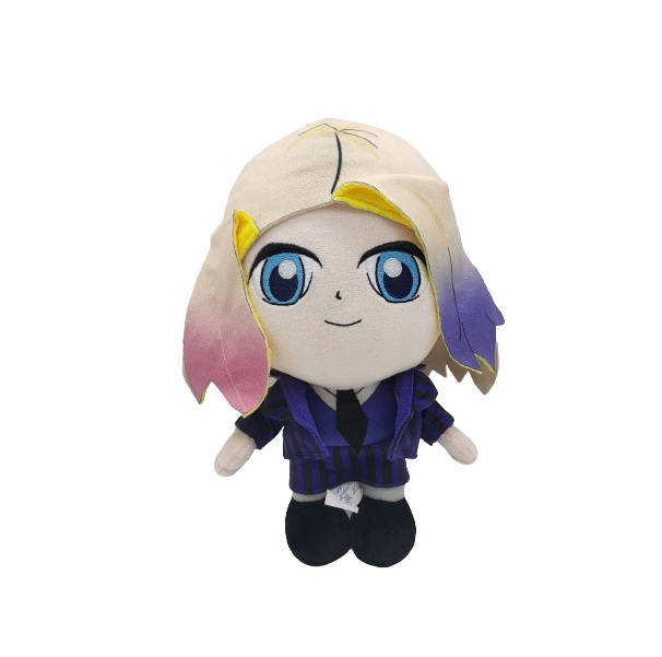 Set Peluches Wednesday Merlina Addams Y Enid Sinclair 25 Cm