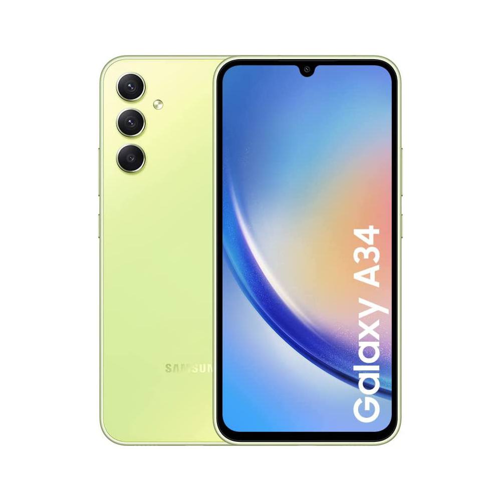 Celular Samsung Galaxy A34 5G 256GB 8GB Verde Claro