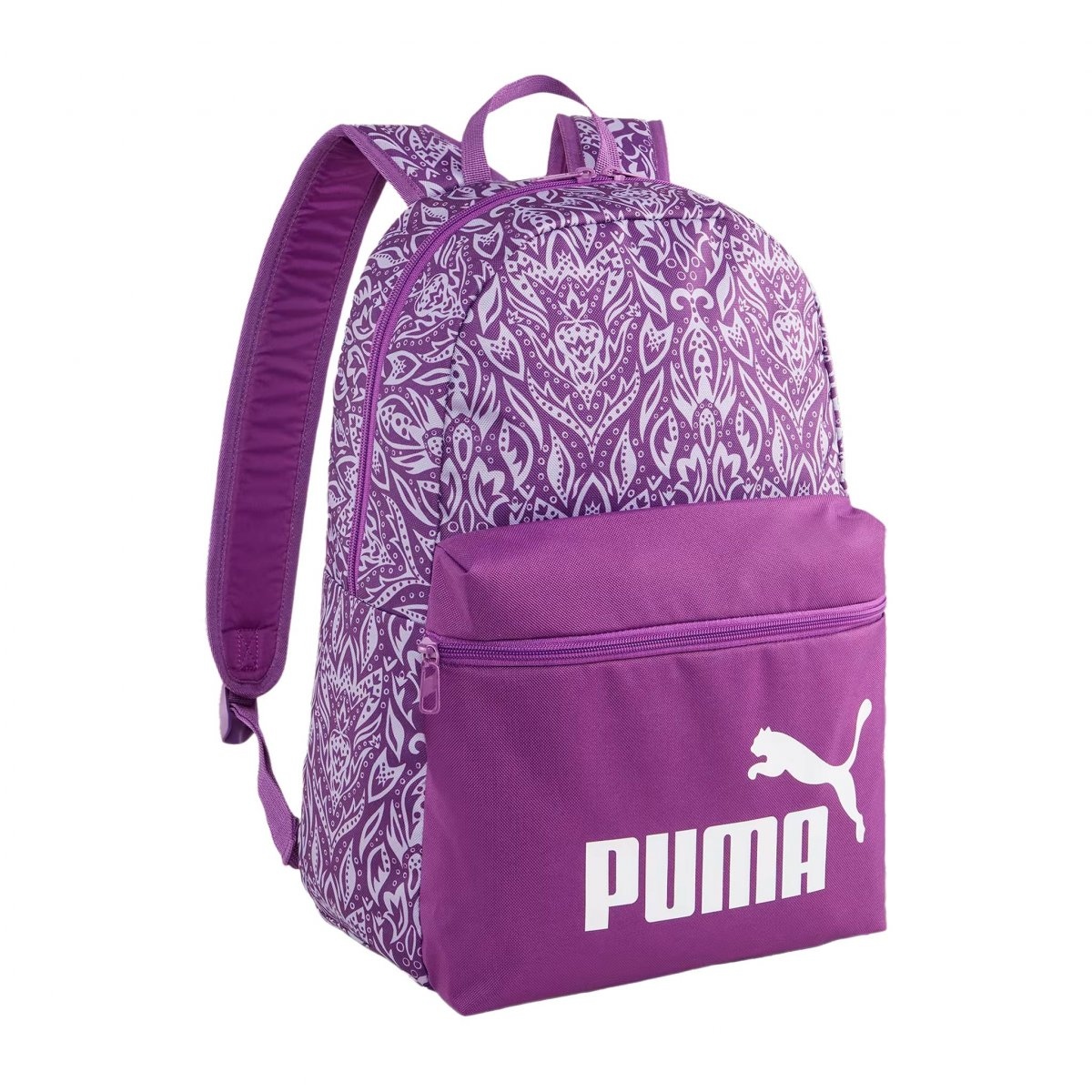 PUMA - Combo de juego de mochila y lonchera para niños, Púrpura/Rosado