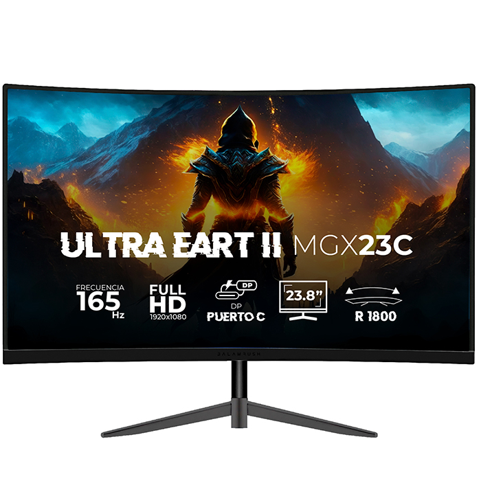 Monitor Gamer 27 BALAM RUSH ULTRA ODYSSEY II MFX27 1ms 100Hz FHD IPS LED HDMI Negro BR-938310 