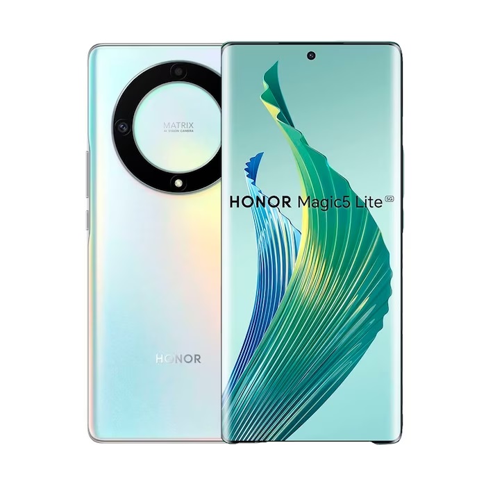 CELULAR HONOR MAGIC 5 LITE 5G 256/8gb plata Desbloqueado Dual Sim.