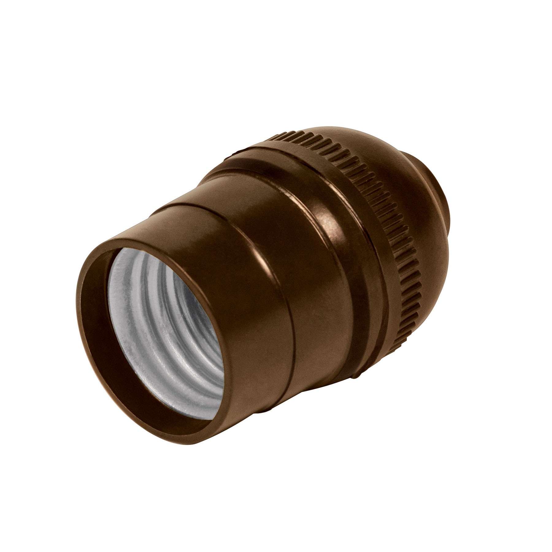 PORTALÁMPARA DE BAQUELITA, SENCILLO A GRANEL, VOLTECK 47040