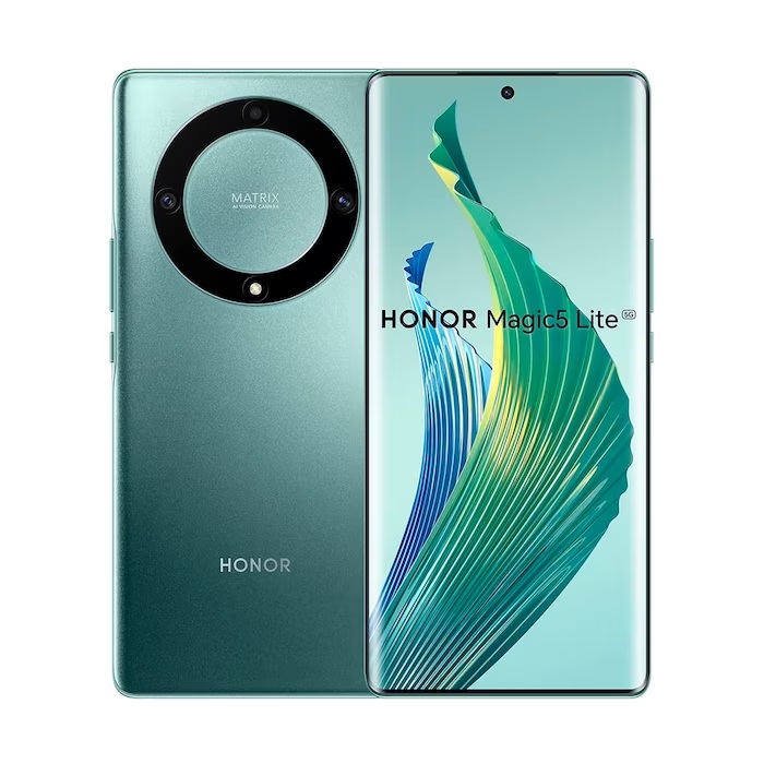 CELULAR HONOR MAGIC 5 LITE 5G 256/8gb VERDE Desbloqueado Dual Sim
