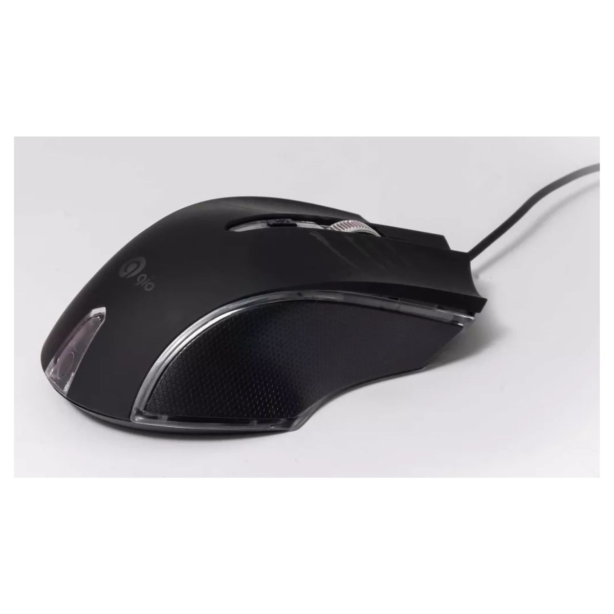 Mouse De Juego Gio Alámbrico Led G Series 3600dpi 6 Botones Negro
