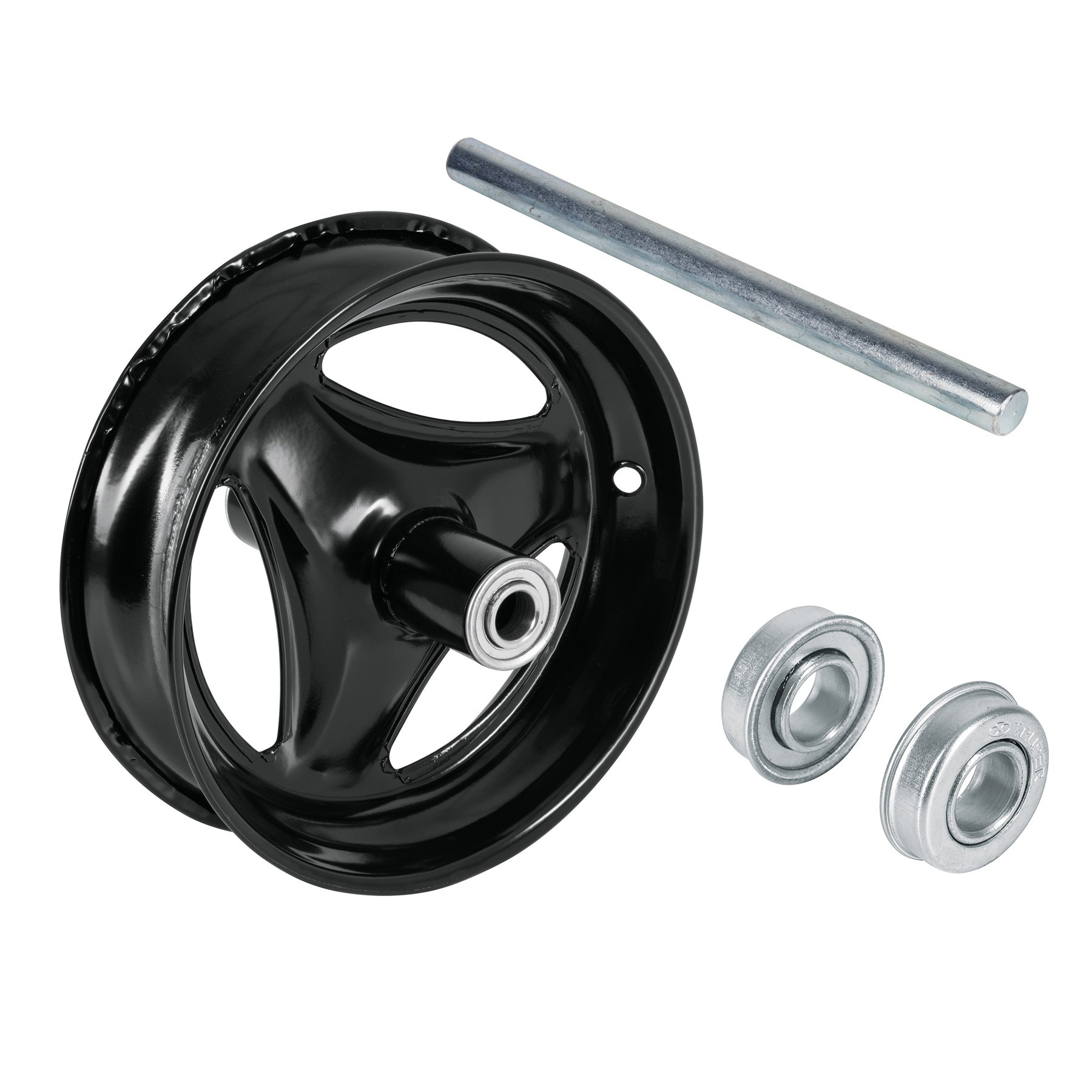 JUEGO DE RIN, EJE Y BALEROS PARA CARRETILLAS TRUPER Y PRETUL 11868