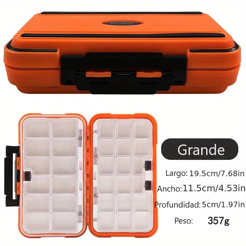 Caja multifuncional  de pesca para señuelos 