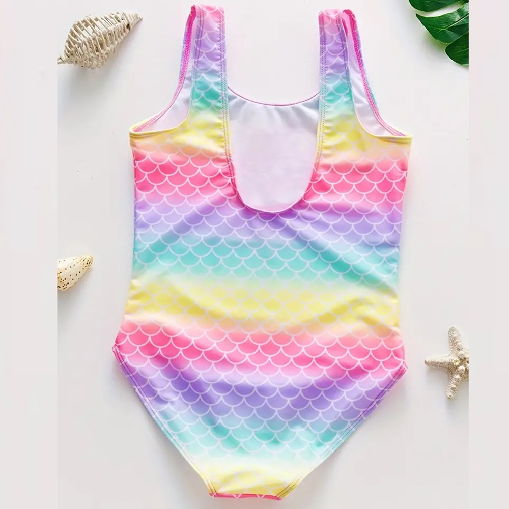 Traje de baño de 1 pieza infantil niña.