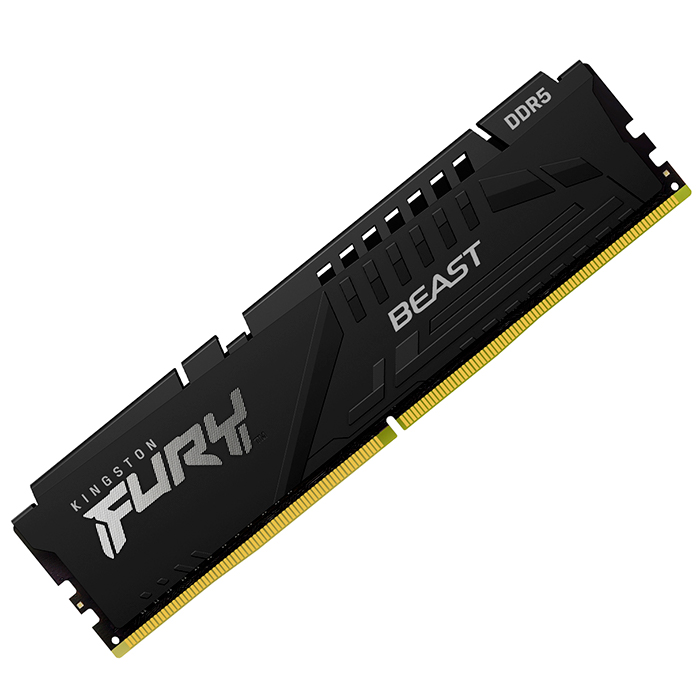 Memoria RAM DDR5 32GB 5200MT/s KINGSTON FURY BEAST 1x32GB Negro KF552C36BBE-32