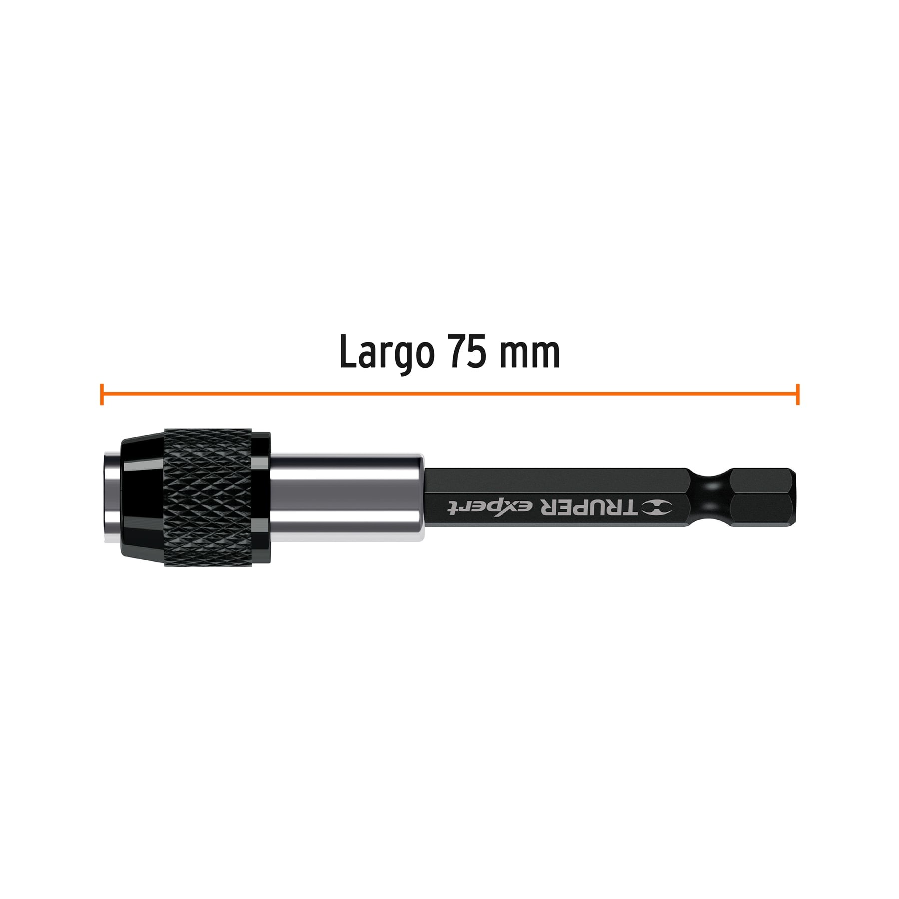 ADAPTADOR ARTICULADO DE 90 MM MAGNÉTICO PARA PUNTAS, TRUPER EXPERT 11875