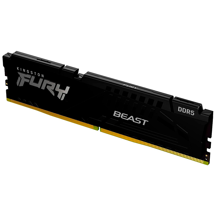 Memoria RAM DDR5 32GB 5600MT/s KINGSTON FURY BEAST 1x32GB Negro KF556C36BBE-32 