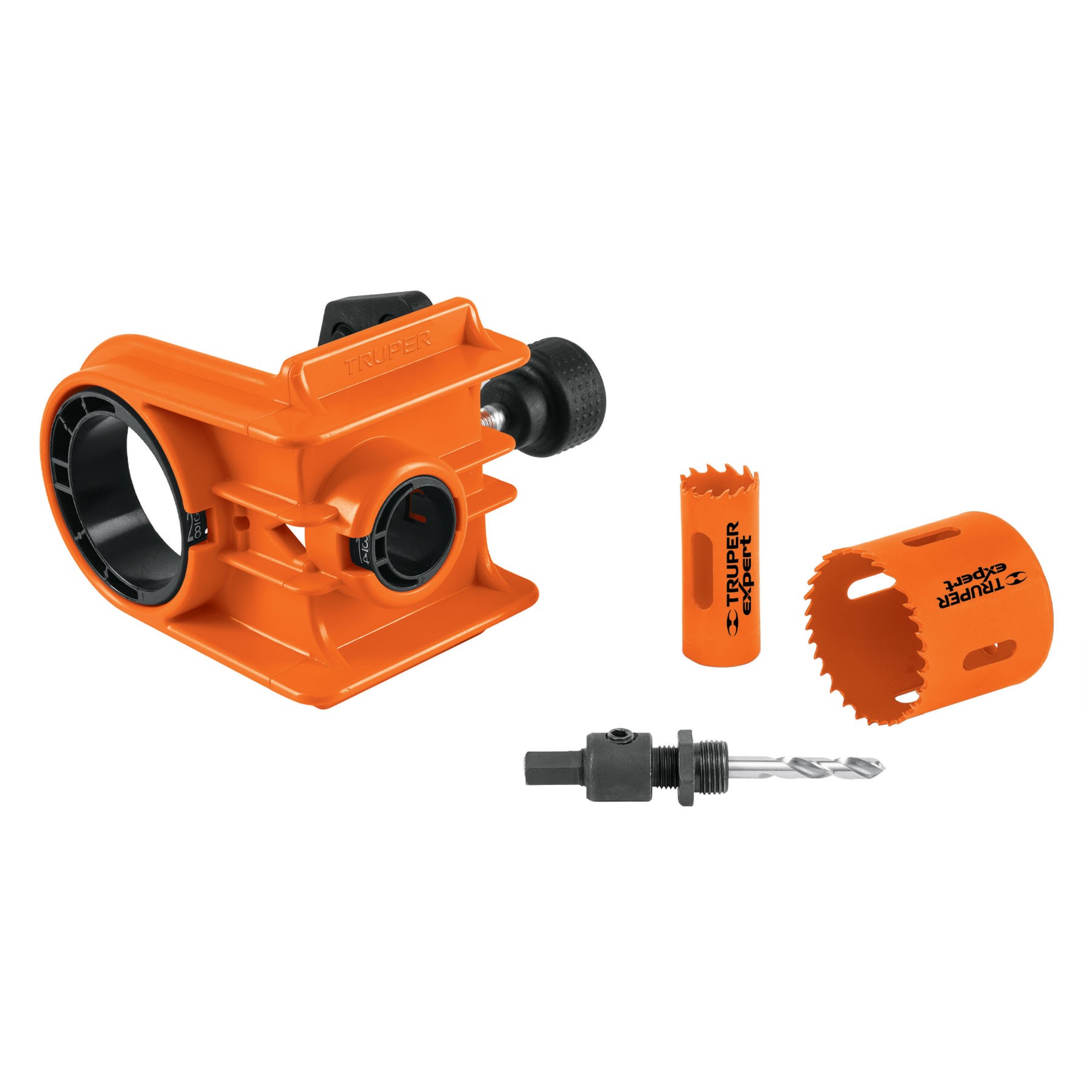 JUEGO DE 4 PIEZAS PARA INSTALAR CERRADURAS, TRUPER EXPERT 11877