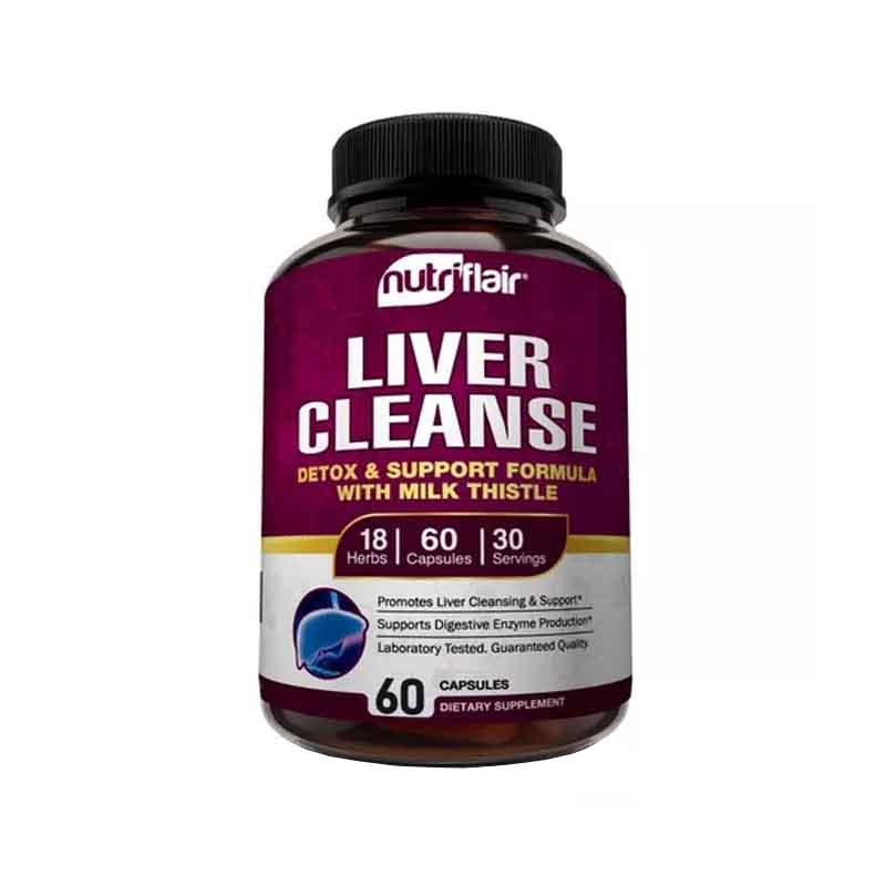 Liver Cleanse Protector Hepatico Nutriflair 60 capsulas 