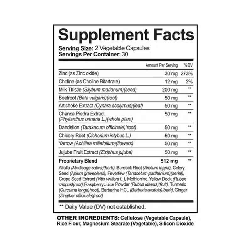 Liver Cleanse Protector Hepatico Nutriflair 60 capsulas 