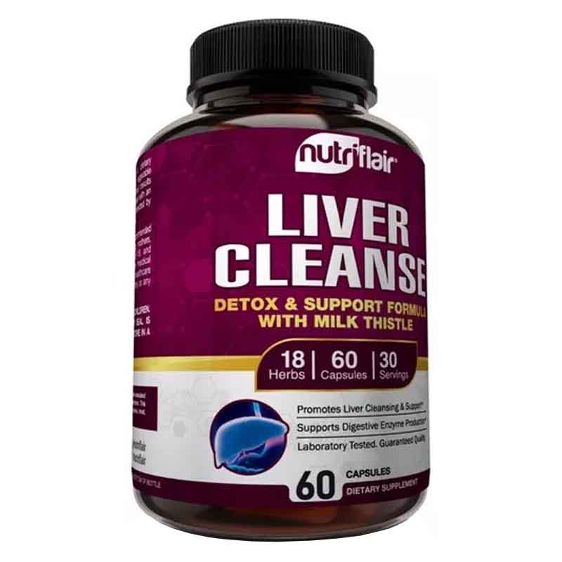 Liver Cleanse Protector Hepatico Nutriflair 60 capsulas 