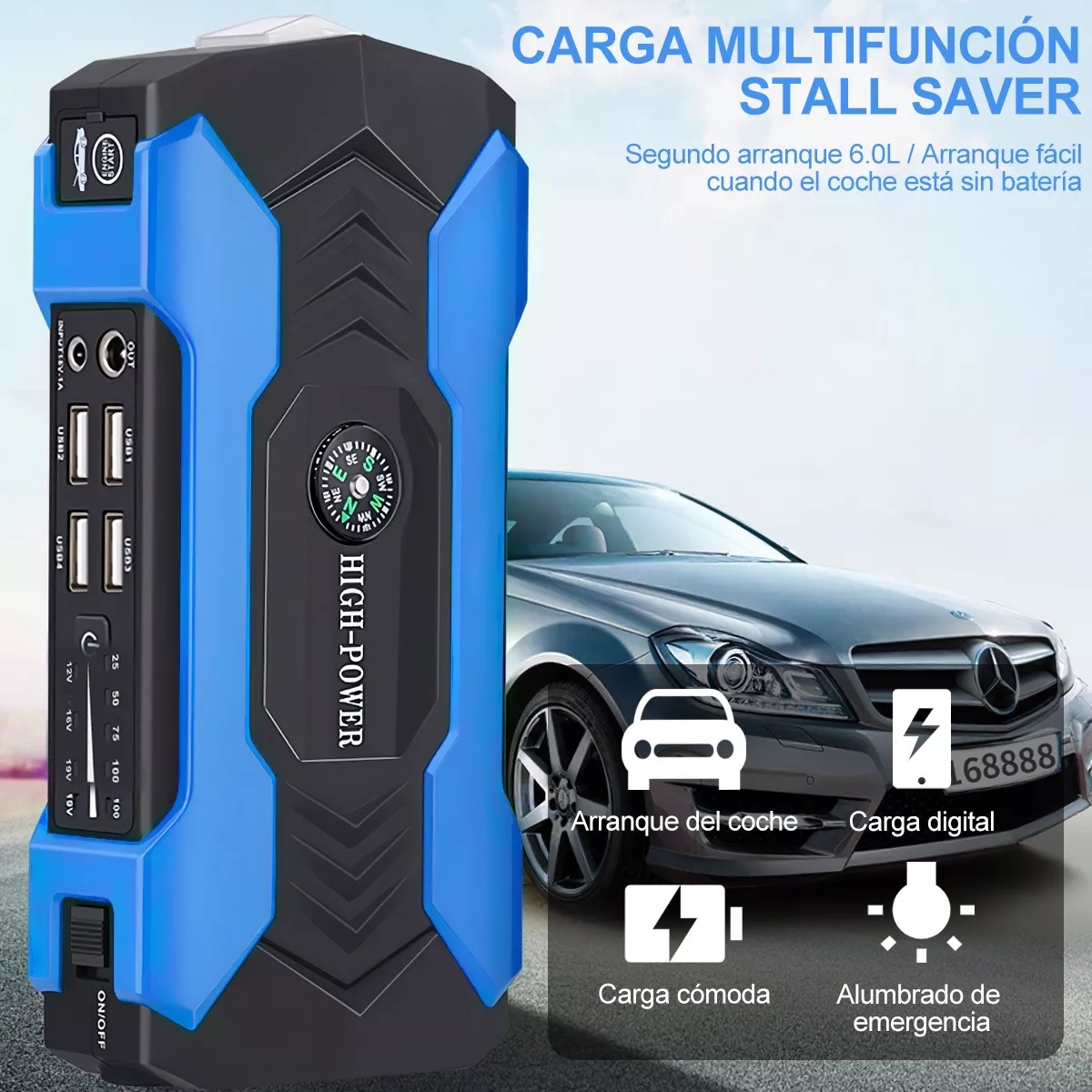 Arrancador De Coches, Arrancador De Baterias De Coche