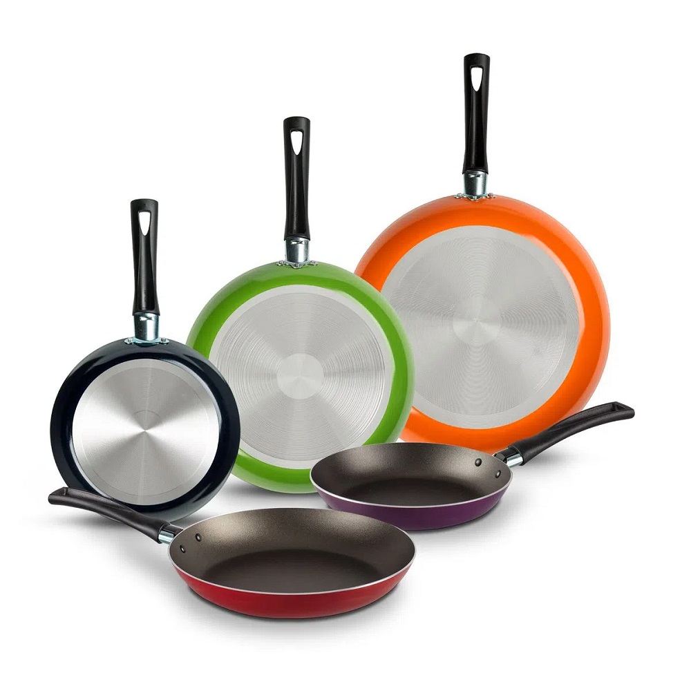 Set De 5 Sartenes Ekco Classic 35808 Antiadherente Aluminio 