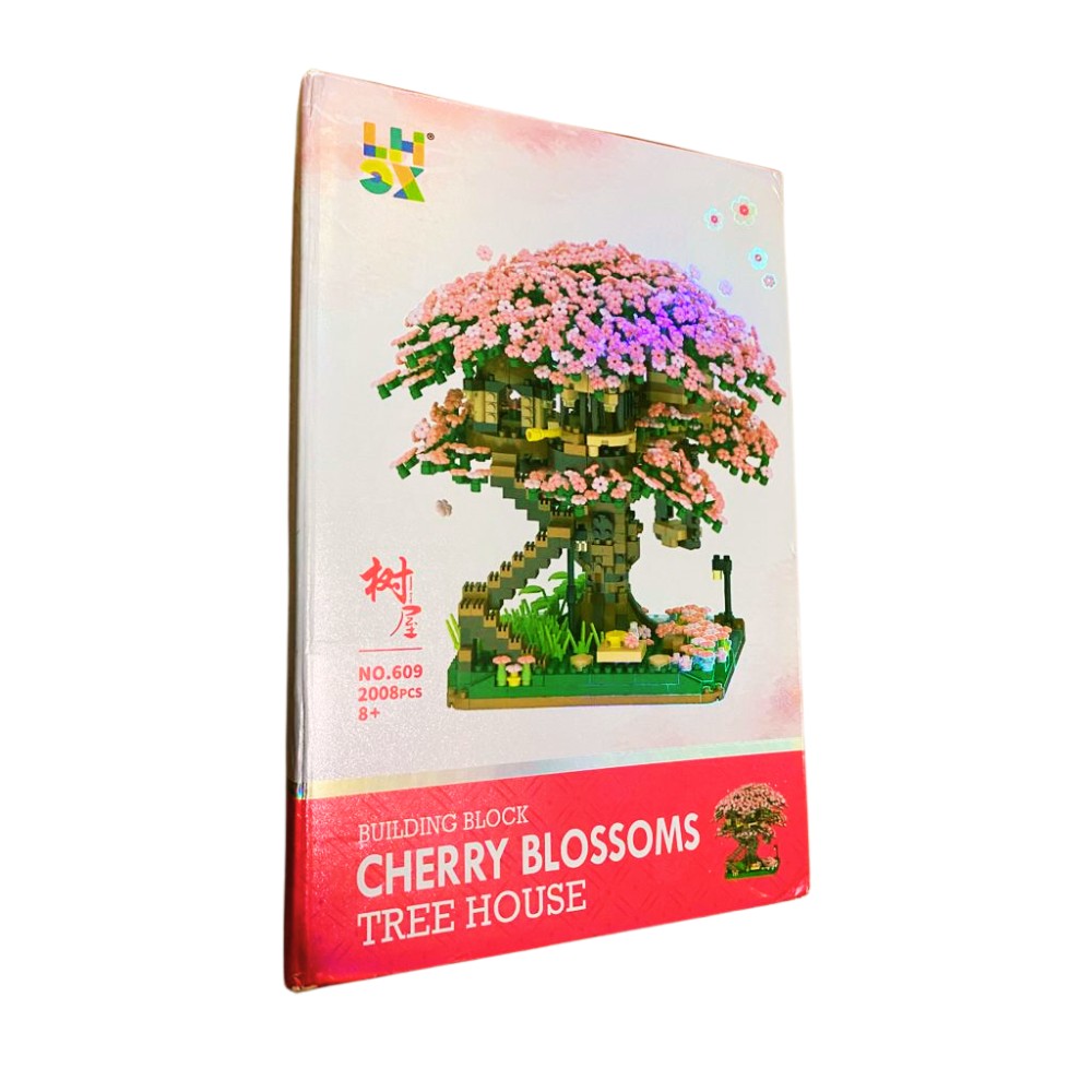 Building Blocks Cherry Blossoms Tree House