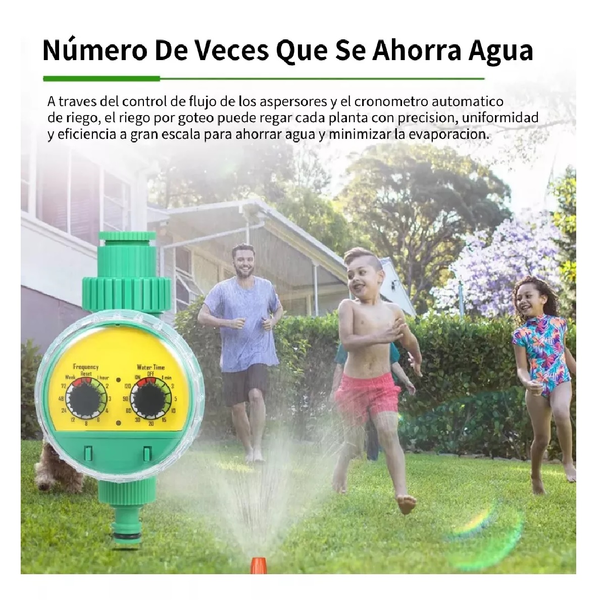 Kit 40m 158pzs Sistema De Riego Automático Por Goteo Ahorra Agua