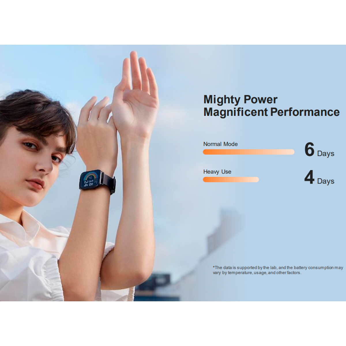 Smartwatch 1MORE Omthing E-Joy SE Medición de frecuencia cardíaca y Presión arterial, Reloj inteligente a prueba de agua