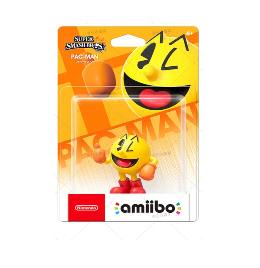 Figura Amiibo Nintendo Pac-man Pacman Super Smash Bros