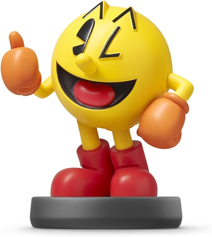 Figura Amiibo Nintendo Pac-man Pacman Super Smash Bros