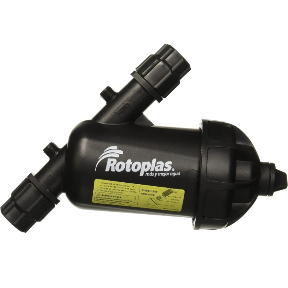 Filtro lavable de discos autoclin capacidad 85 lpm 