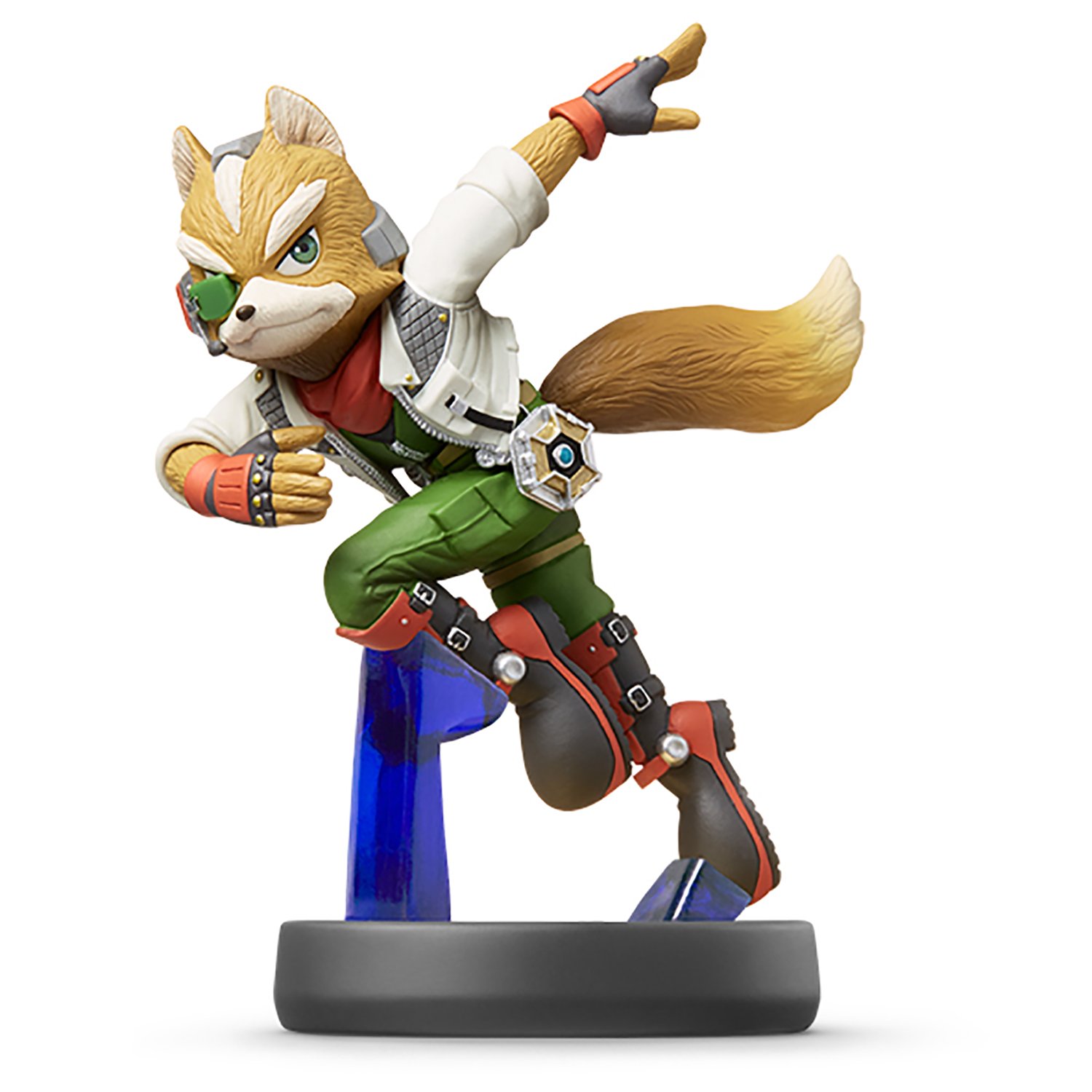 Figura Amiibo Original Fox Starfox Super Smash Bros
