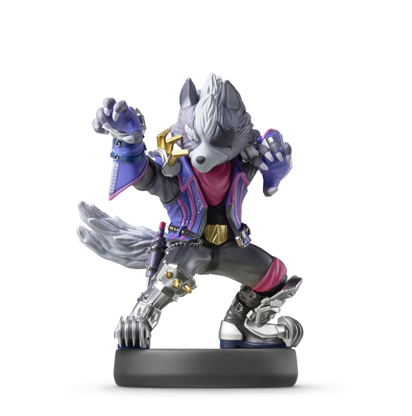 Figura Amiibo Nintendo Super Smash Bros Wolf Starfox