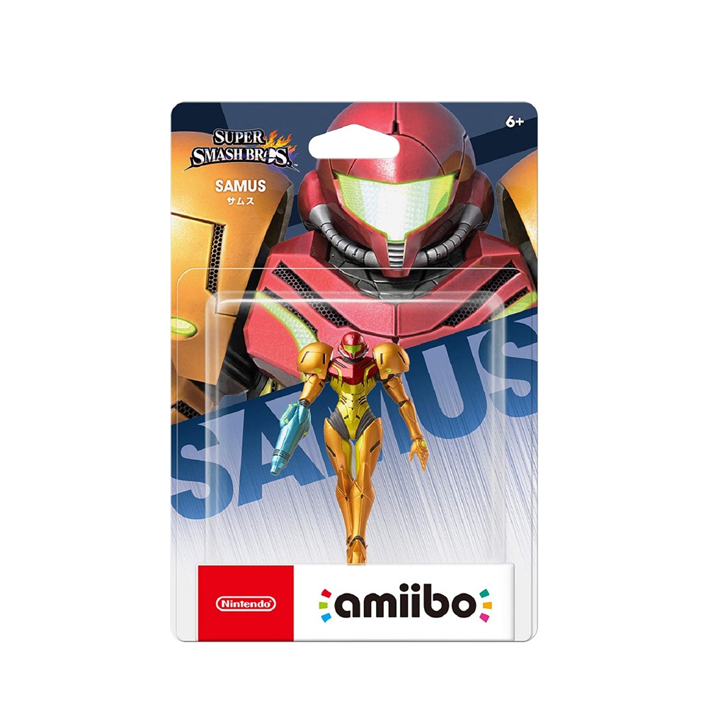 Figura Amiibo Samus Metroid Super Smash Bros Nueva Versión