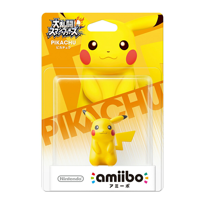 Figura Amiibo Pikachu Pokémon Super Smash Bros Nueva Versión