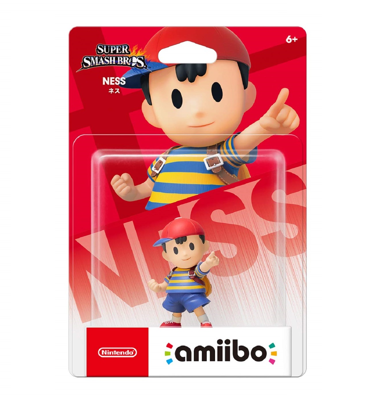 Figura Amiibo Nintendo Super Smash Bros Ness Earthbound