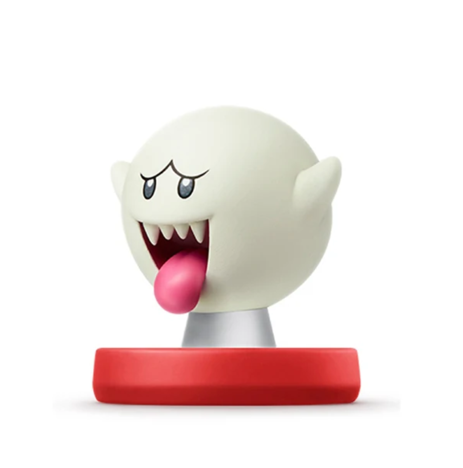 Figura Amiibo Original Nintendo Boo Super Mario Bros