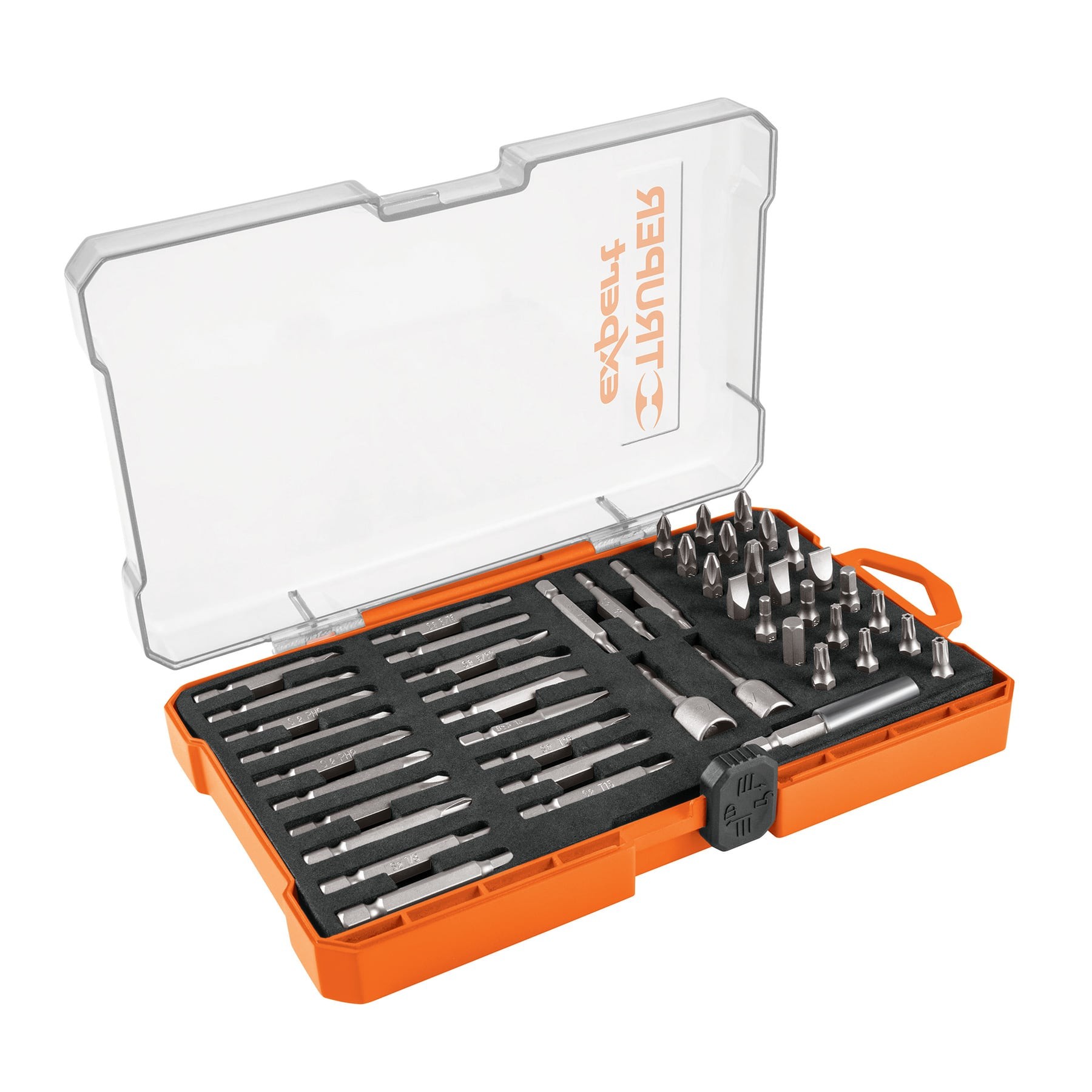 JUEGO DE 47 PUNTAS MIXTAS LARGOS 1" Y 2" EN ESTUCHE, TRUPER EXPERT 11895