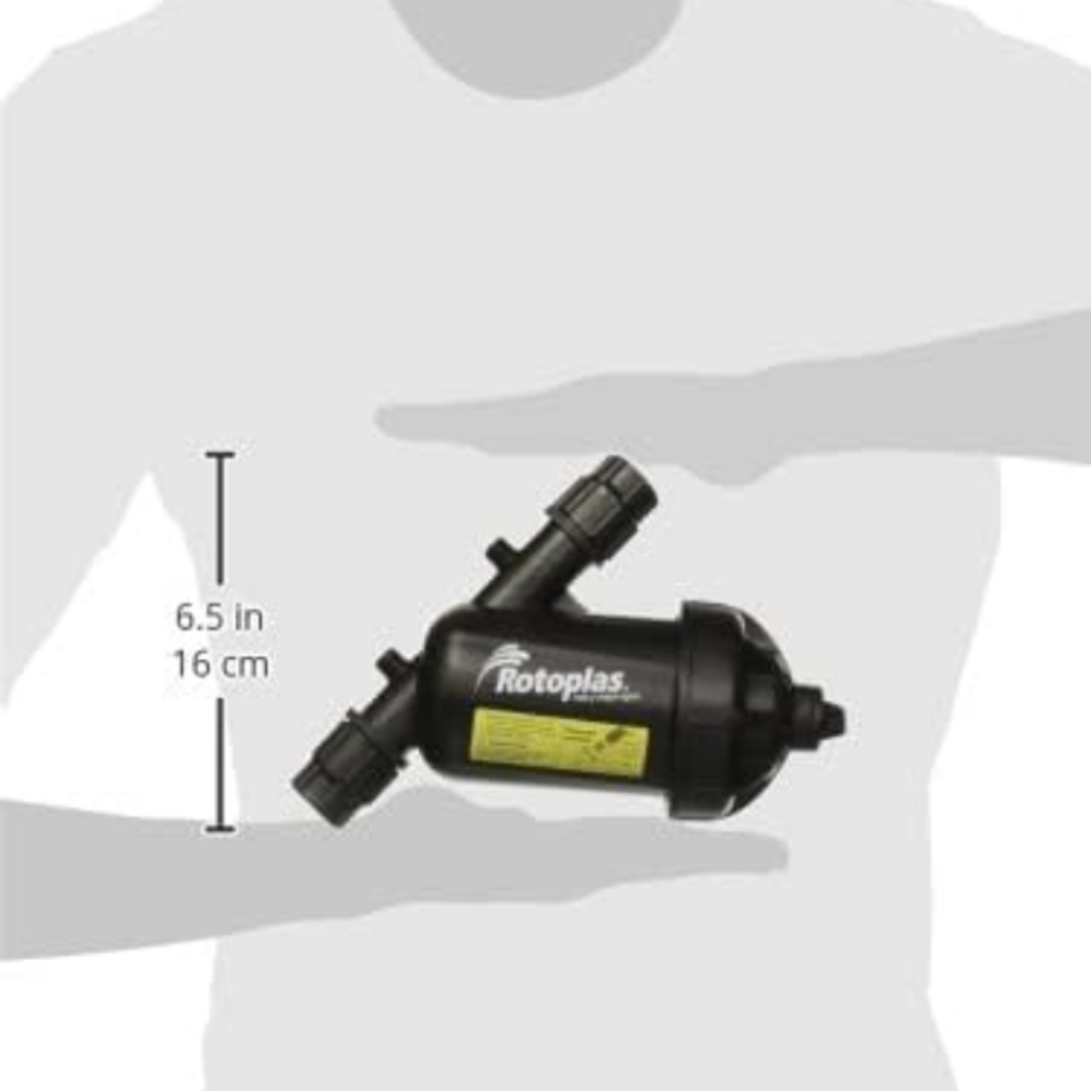 Filtro lavable de discos autoclin capacidad 85 lpm 