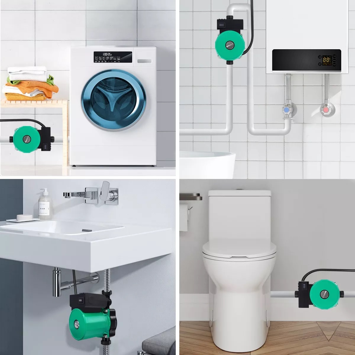 Eléctrica Bomba Presurizadora Para Agua-1/6 Hp