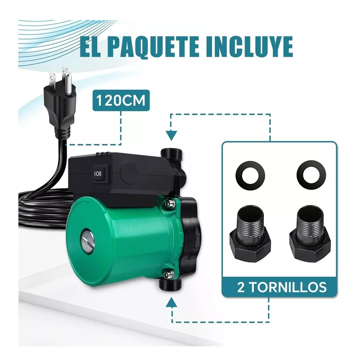 Eléctrica Bomba Presurizadora Para Agua-1/6 Hp
