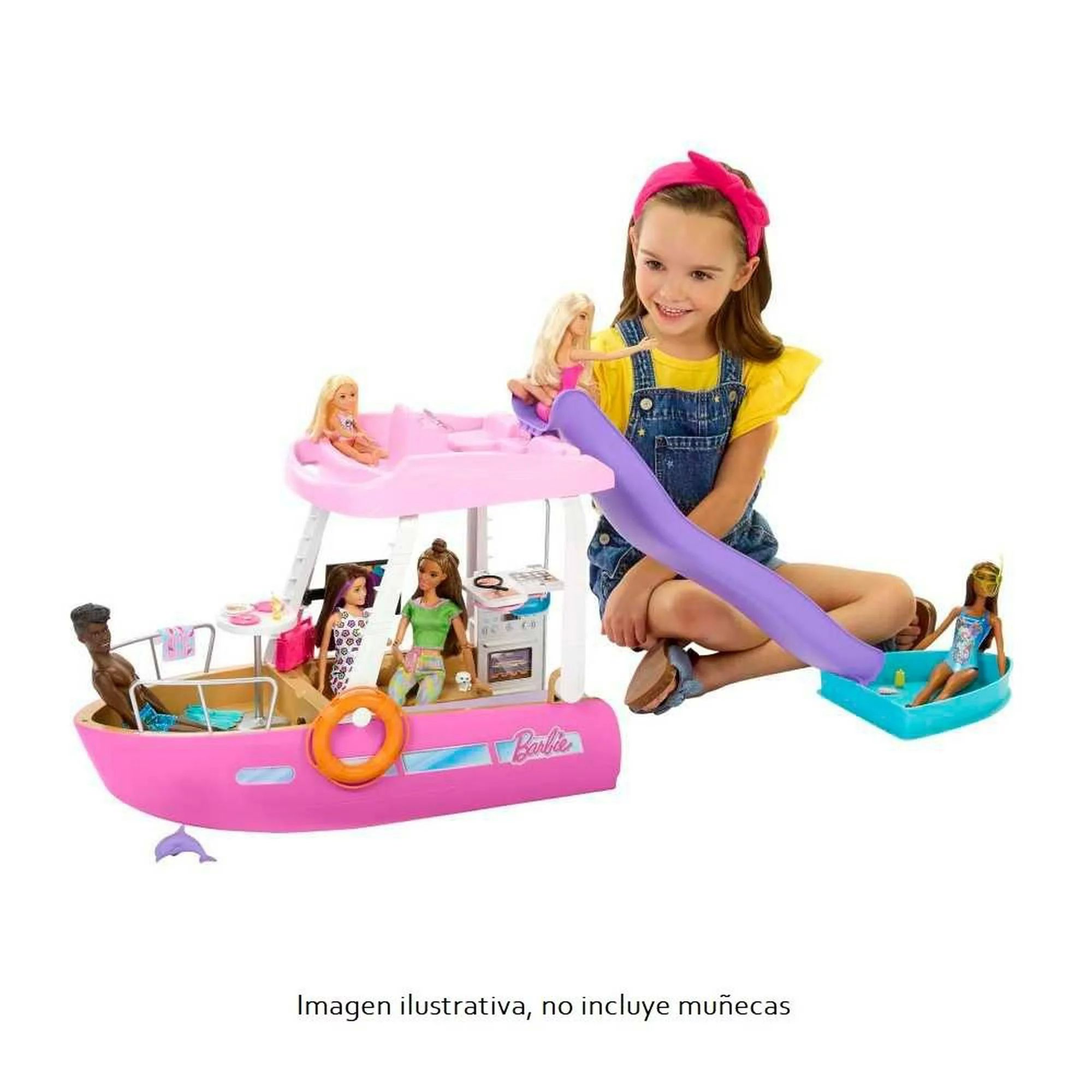 Set de Juego Barbie Bote de los Sueños