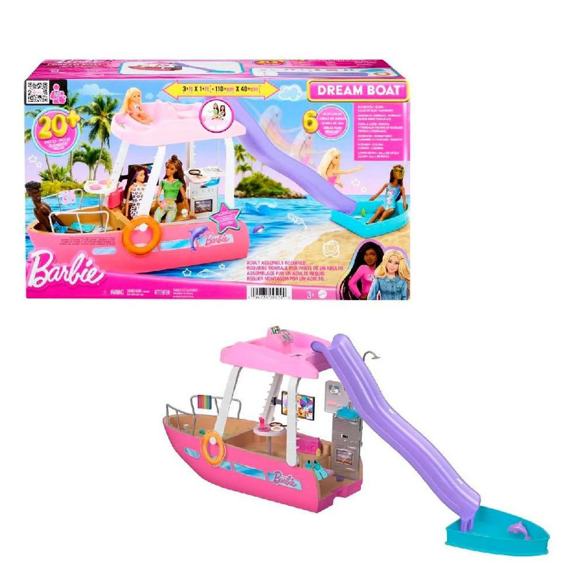 Set de Juego Barbie Bote de los Sueños