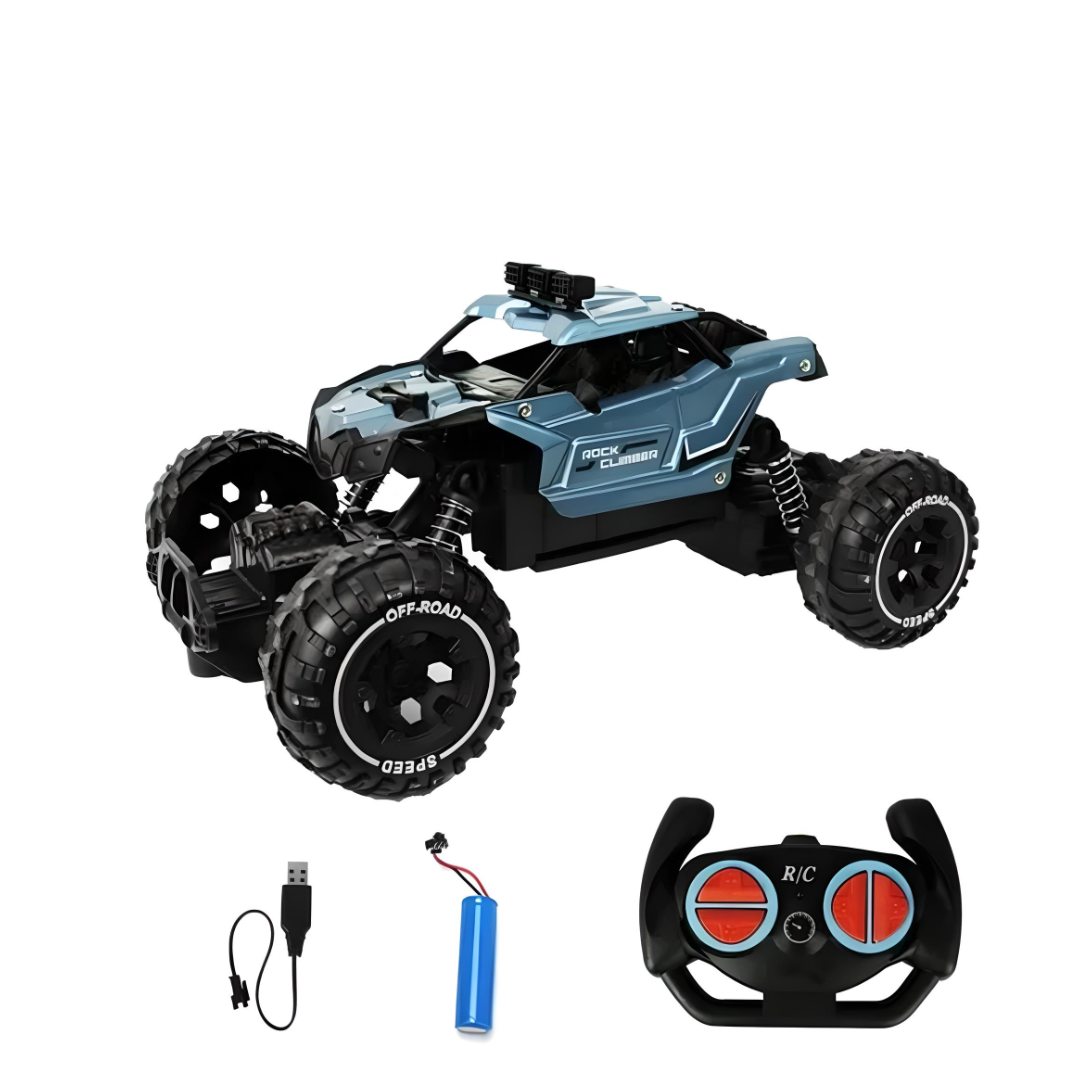 Carro Control Remoto Recargable Todoterreno Para Niños 1:16