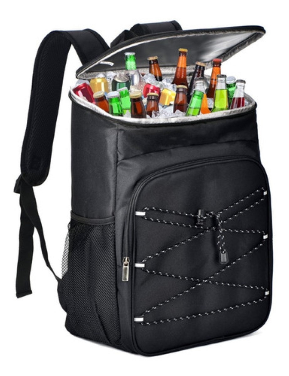 20l Mochila Hieleras Termicas, Enfriador Bolsa Impermeable Negro
