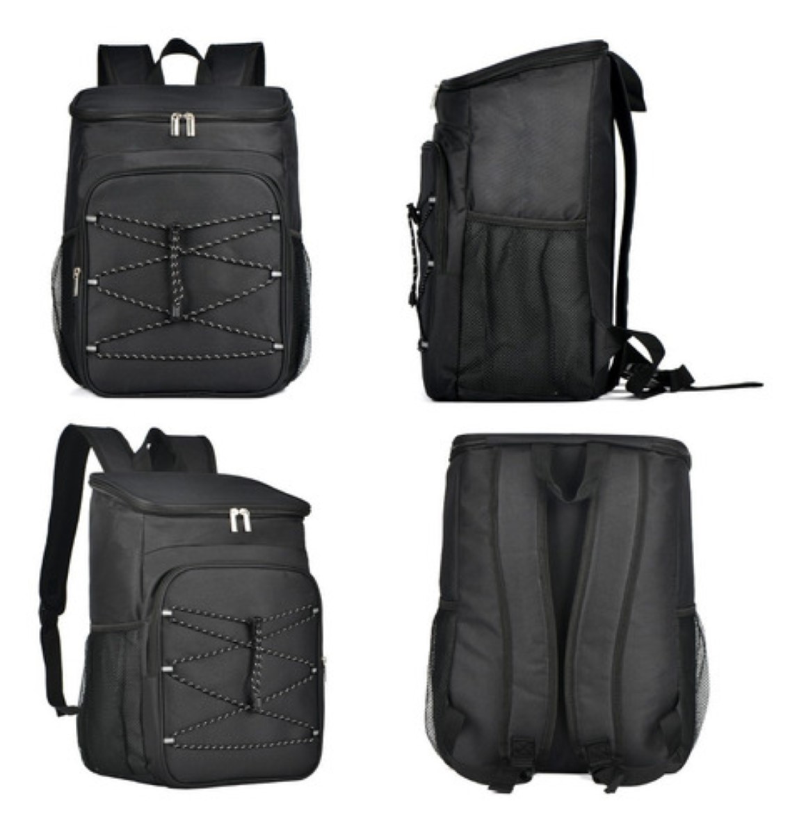 20l Mochila Hieleras Termicas, Enfriador Bolsa Impermeable Negro