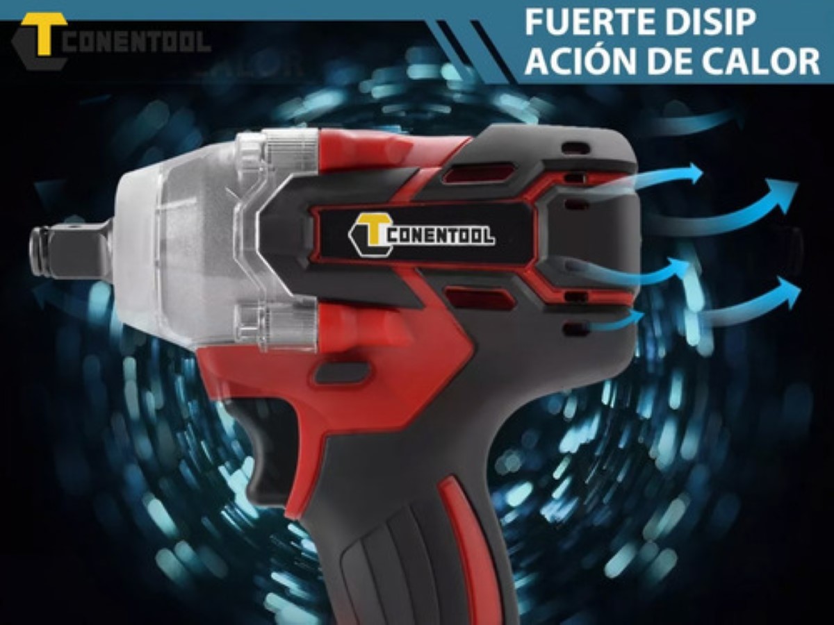  SILVEL Llave de impacto inalámbrica, pistola de