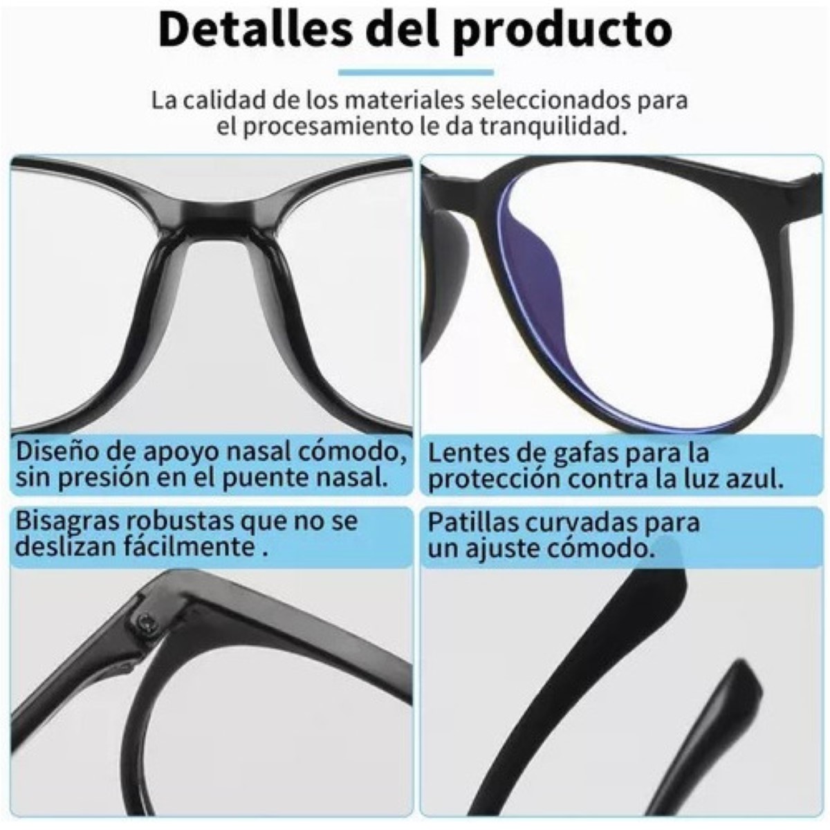 Gafas De Filtro De Luz Azul Para, Anti Tensión De Ojos Rosa
