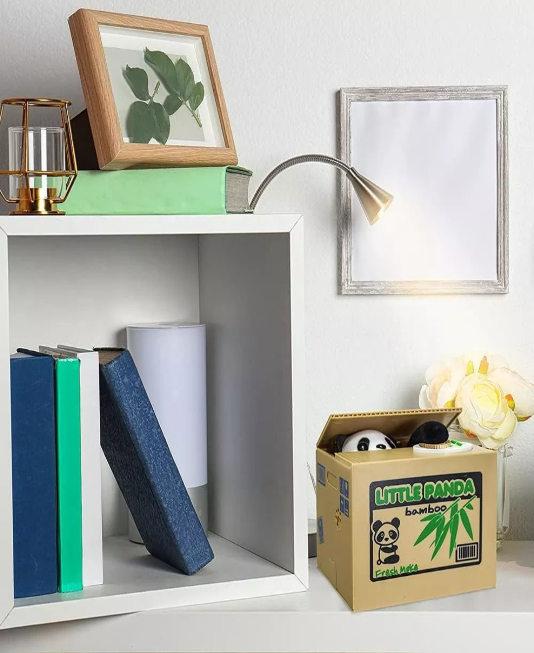 Hucha Panda Roba Moneda De Dinero Electronica Sonido Regalo