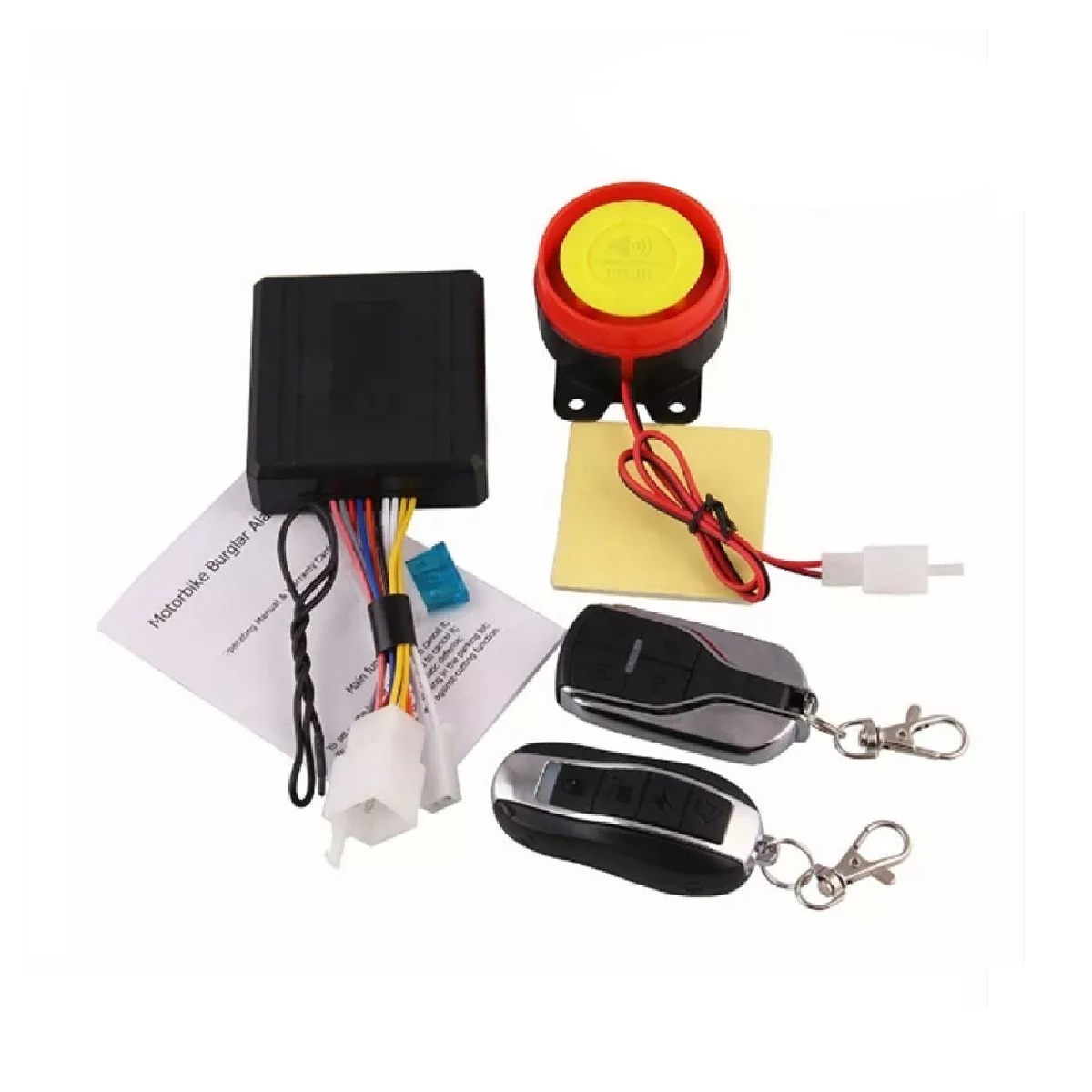 Alarma Antirrobo P/moto Encendido A Distancia Control Remoto