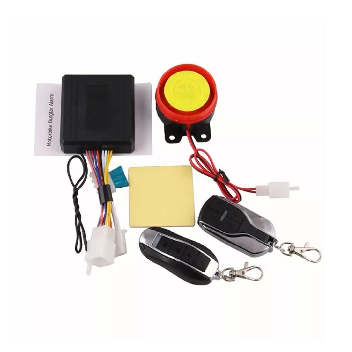Alarma Antirrobo P/moto Encendido A Distancia Control Remoto
